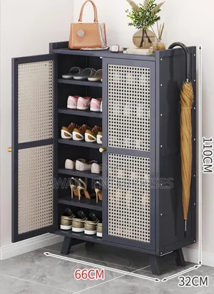 Bamboo Shoe Rack