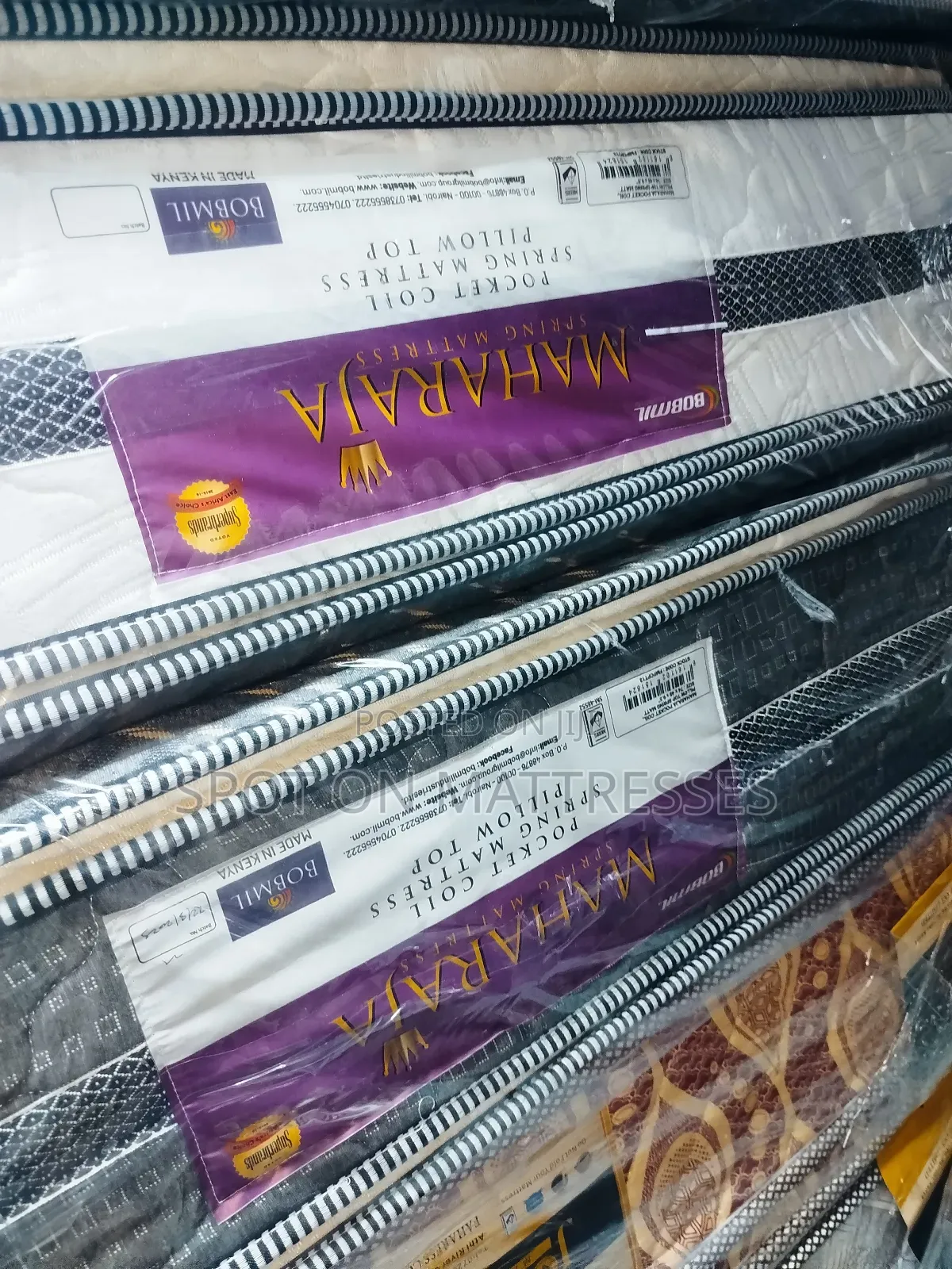 Bobmil Original Pocket Spring Mattresses Available in 4×6 5×6 and 6×6