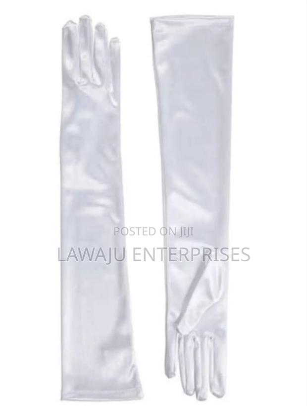 Satin Opera Gloves - main view