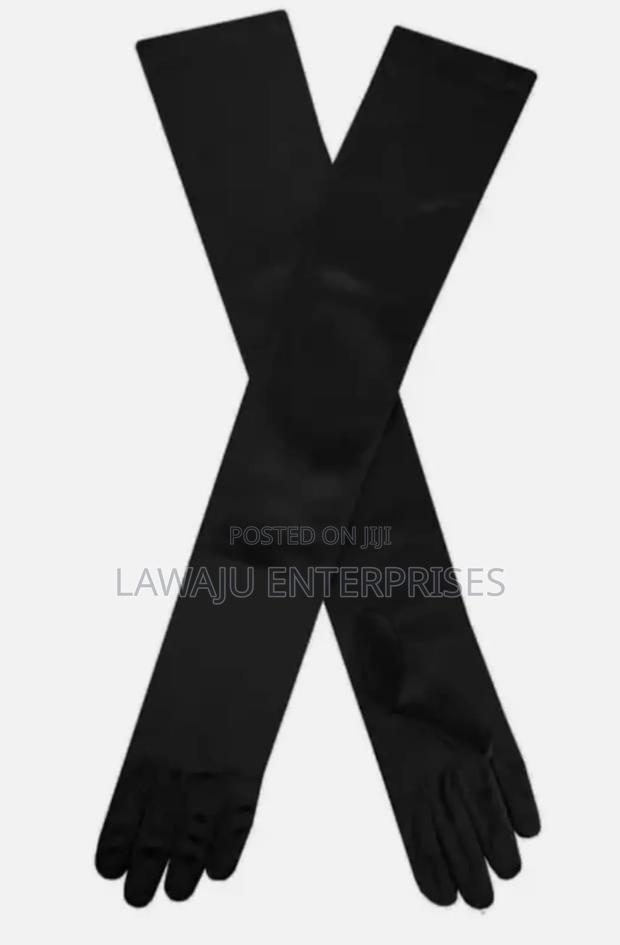 Satin Opera Gloves - thumbnail 2