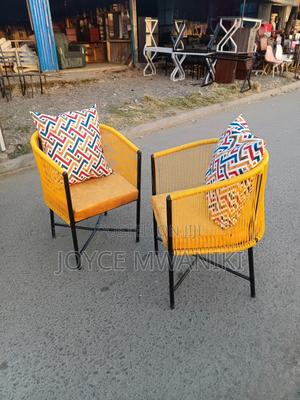 Balcony or Outdoor Chair, Mustard Yellow - main view