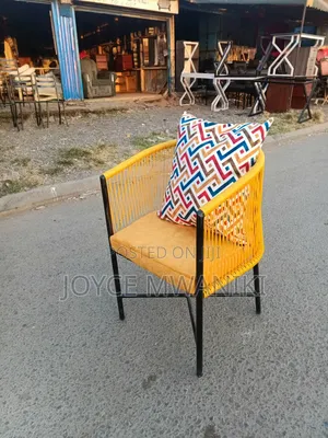 Balcony or Outdoor Chair, Mustard Yellow 