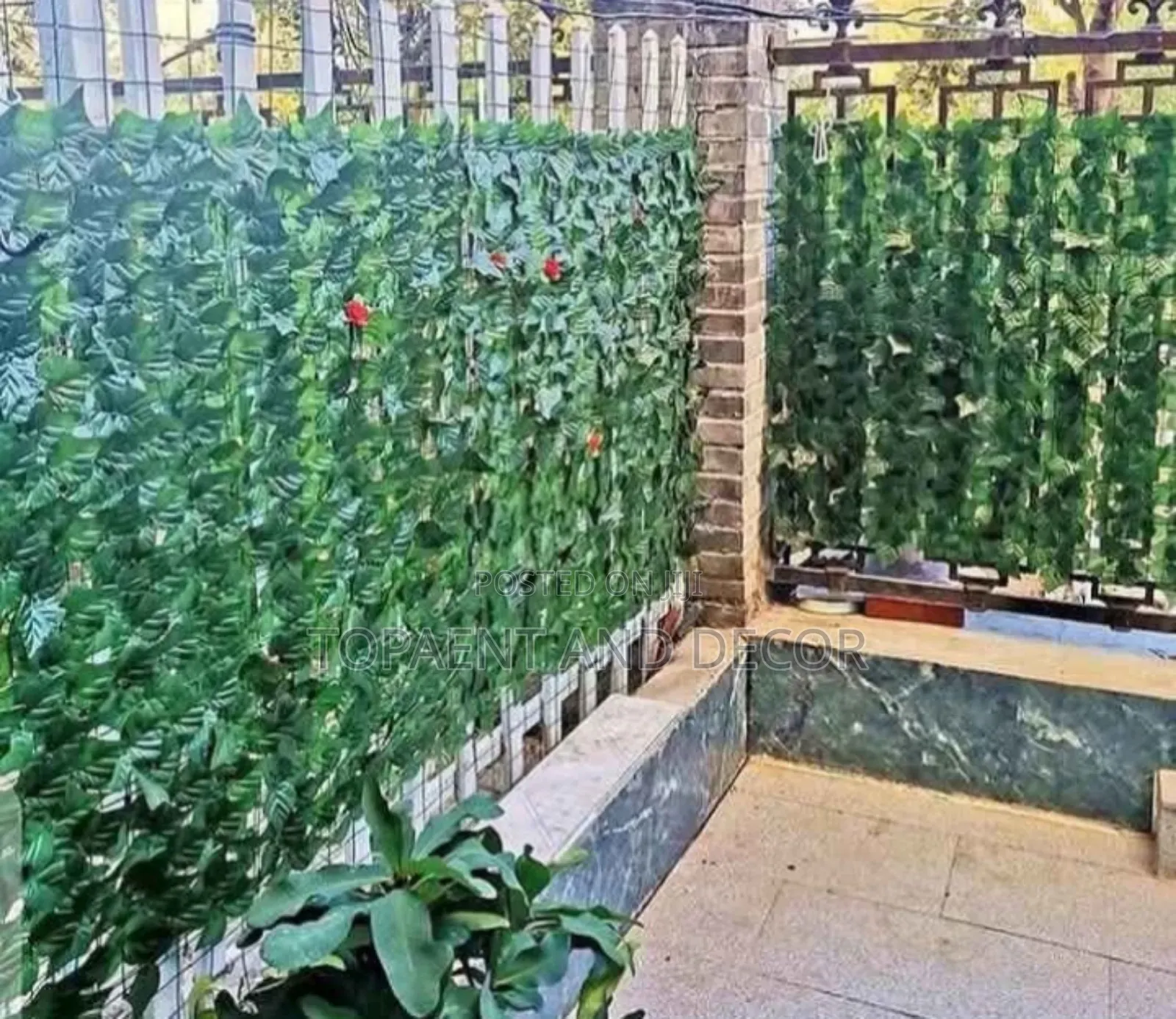 Aesthetic Artificial Privacy Fence
