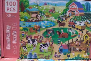 100pcs Puzzle