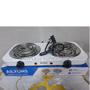 Ailyons Double Hot Plate Coil Electric Cooker 2000w