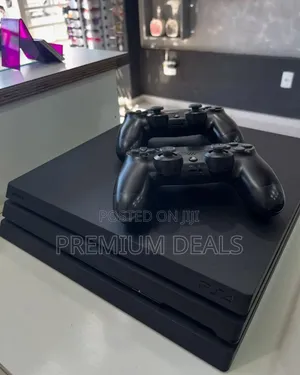 Reward Ps4 Pro With Two Controllers and 18games.