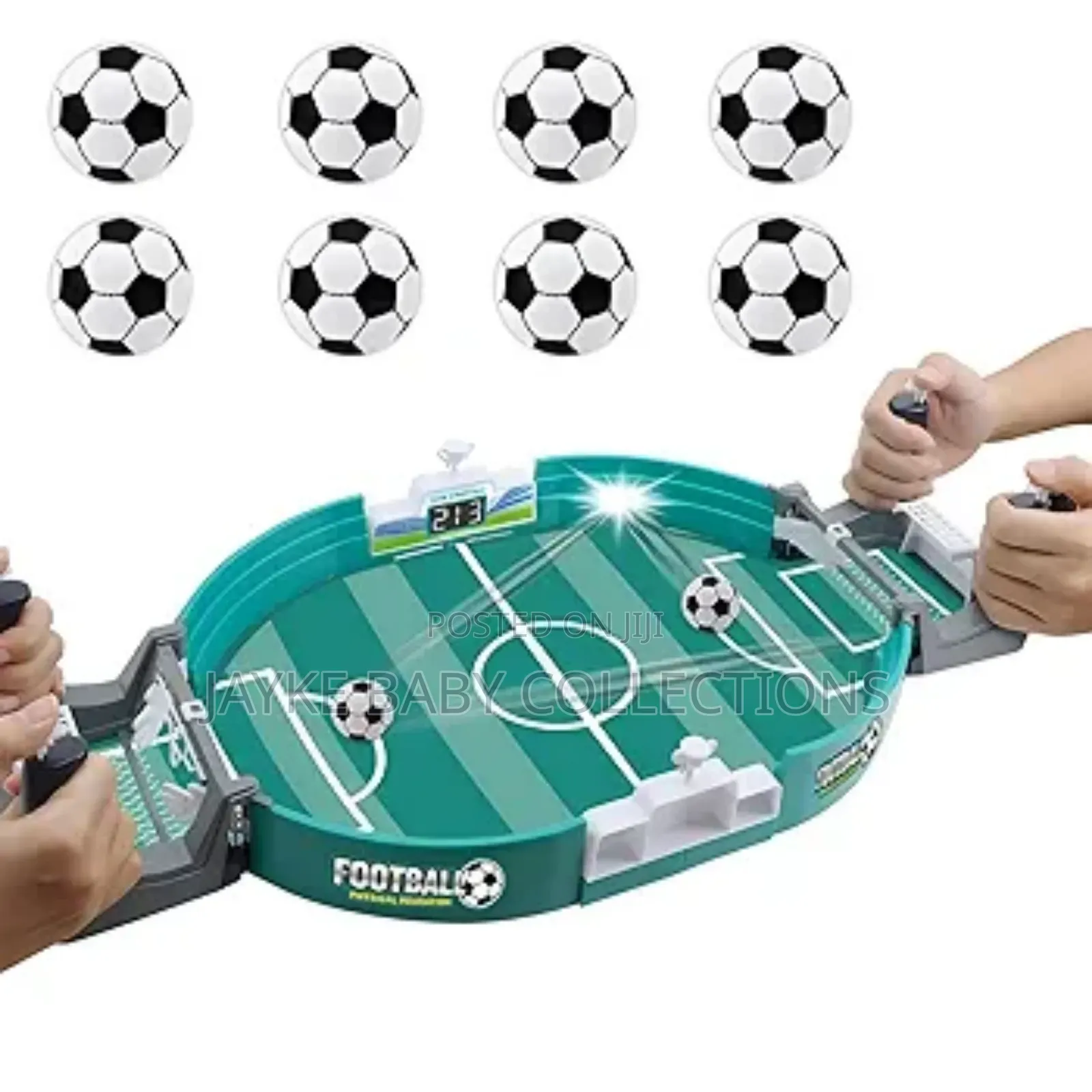 Mini Soccer Foosball Table Game – Wooden Indoor Play