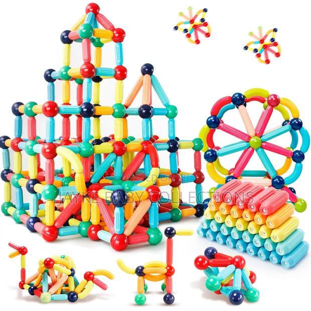 64pcs Magnetic Sticks Balls Building Set - thumbnail 4