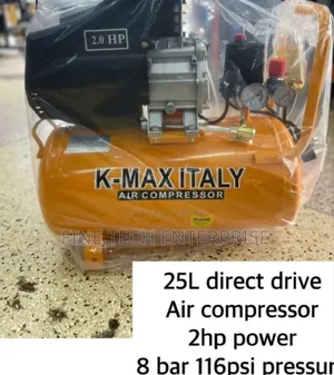 K-Max 25l Air Compressor 2hp Power