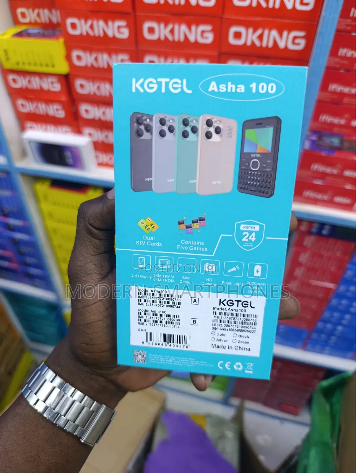 New Mobile Phone Black