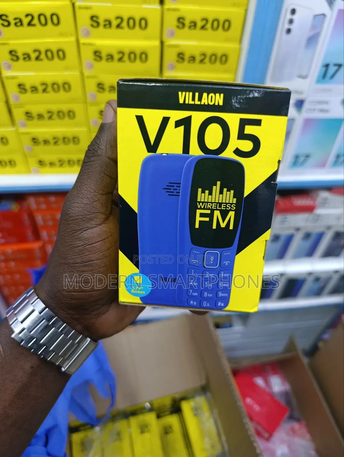 New Villaon V110 Black