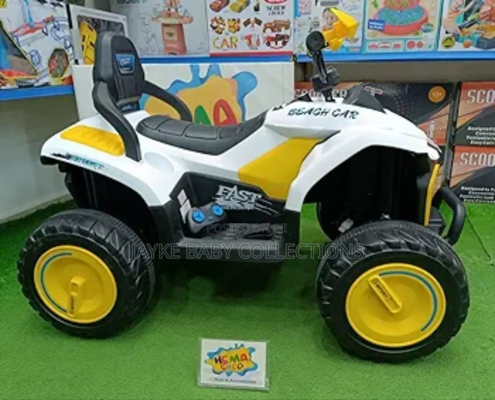 12v Electric Ride-on Quad Bike for Kids