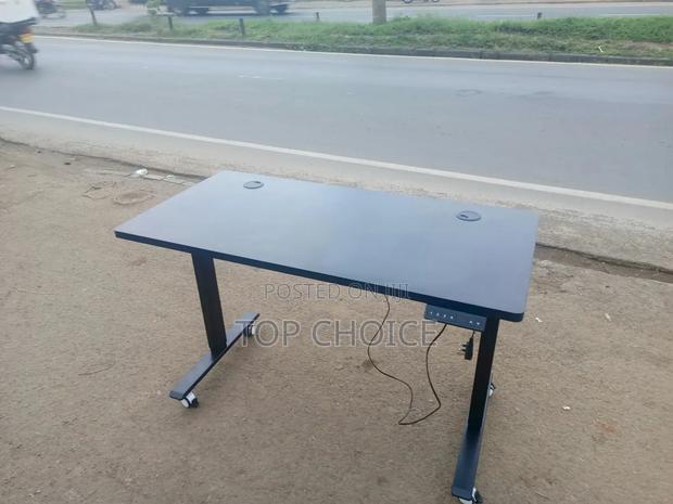 All Black Adjustable Table - thumbnail 2