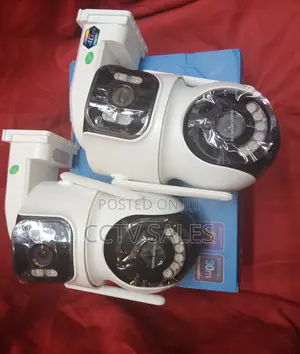 Av5 Icsee Solar Powered Wi-Fi Dual Lens Camera Aov Series