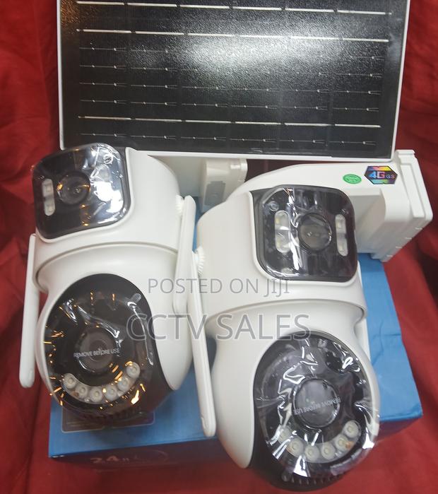 Motion Tracking Icsee Solar Powered Wi-Fi Dual Lens Camera Aov Series
