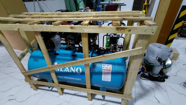 Electric 200l Air Compressor Single Phase - thumbnail 2