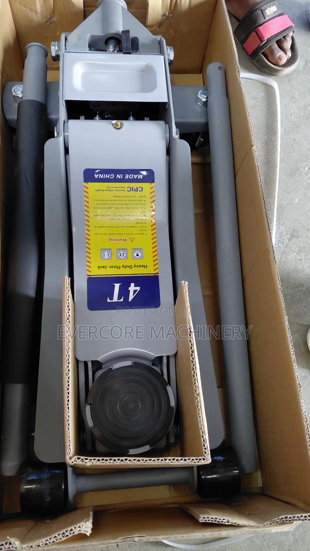Heavy Duty 4 Tonne Hydraulic Trolley Jack Machine