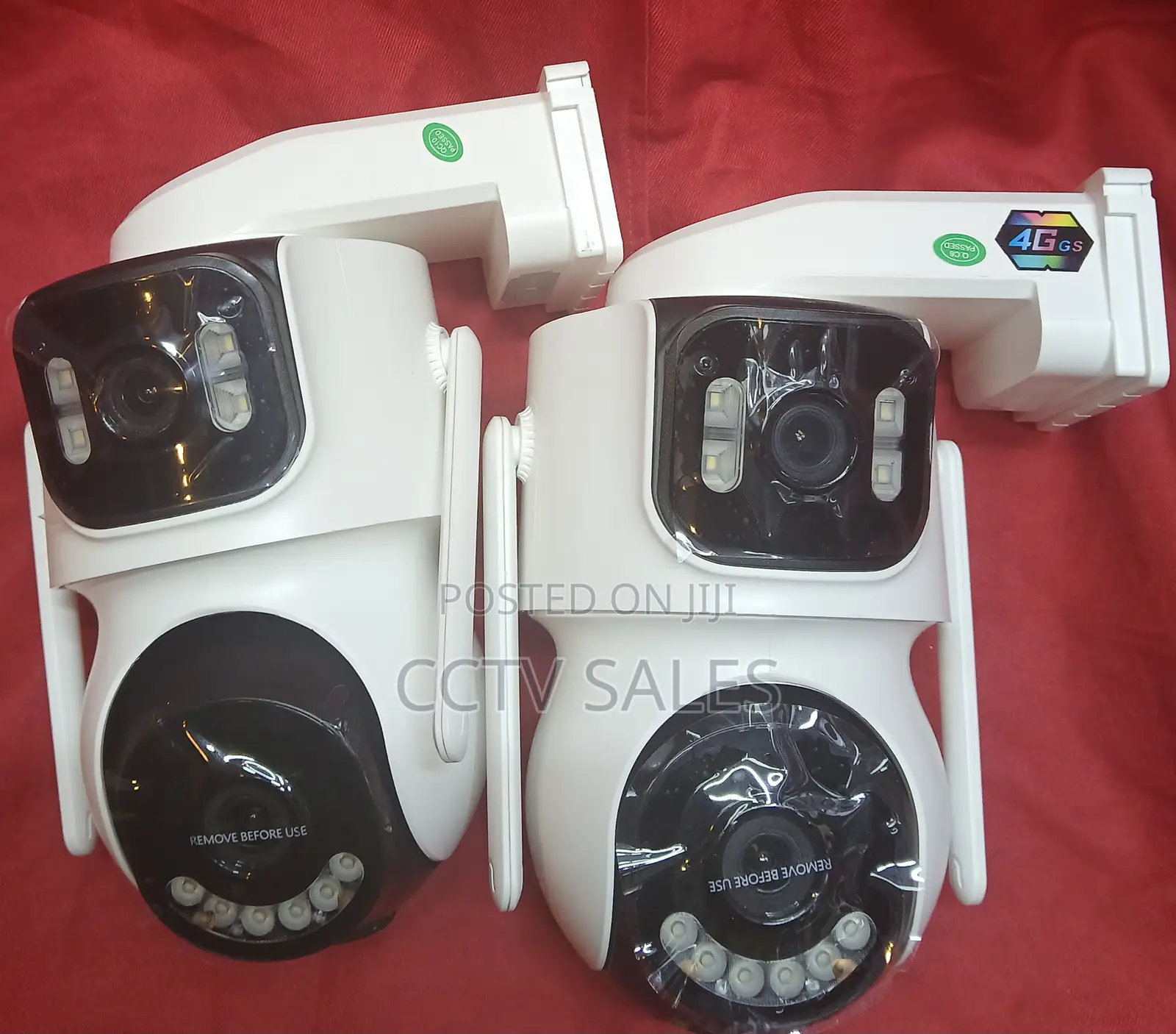Two-Way Audio Icsee Solar Powered Wi-Fi Dual Lens Camera
