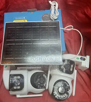 Night Light Av5 Icsee Solar Powered Wi-Fi Dual Lens Camera Aov Series