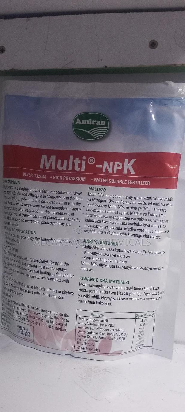 Multi-NPK 1kg Foliar Fertilizer - thumbnail 3
