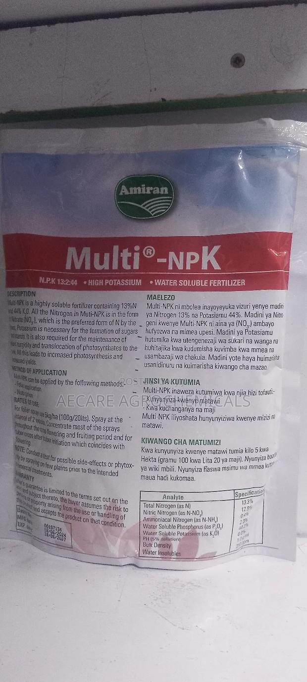 Multi-NPK 1kg Foliar Fertilizer - thumbnail 4