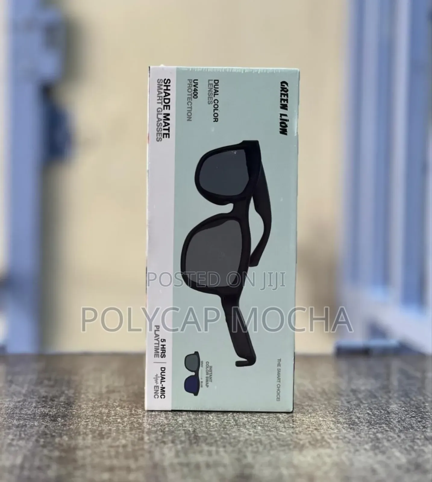 Green Lion Shade Mate Smart Glasses - Black