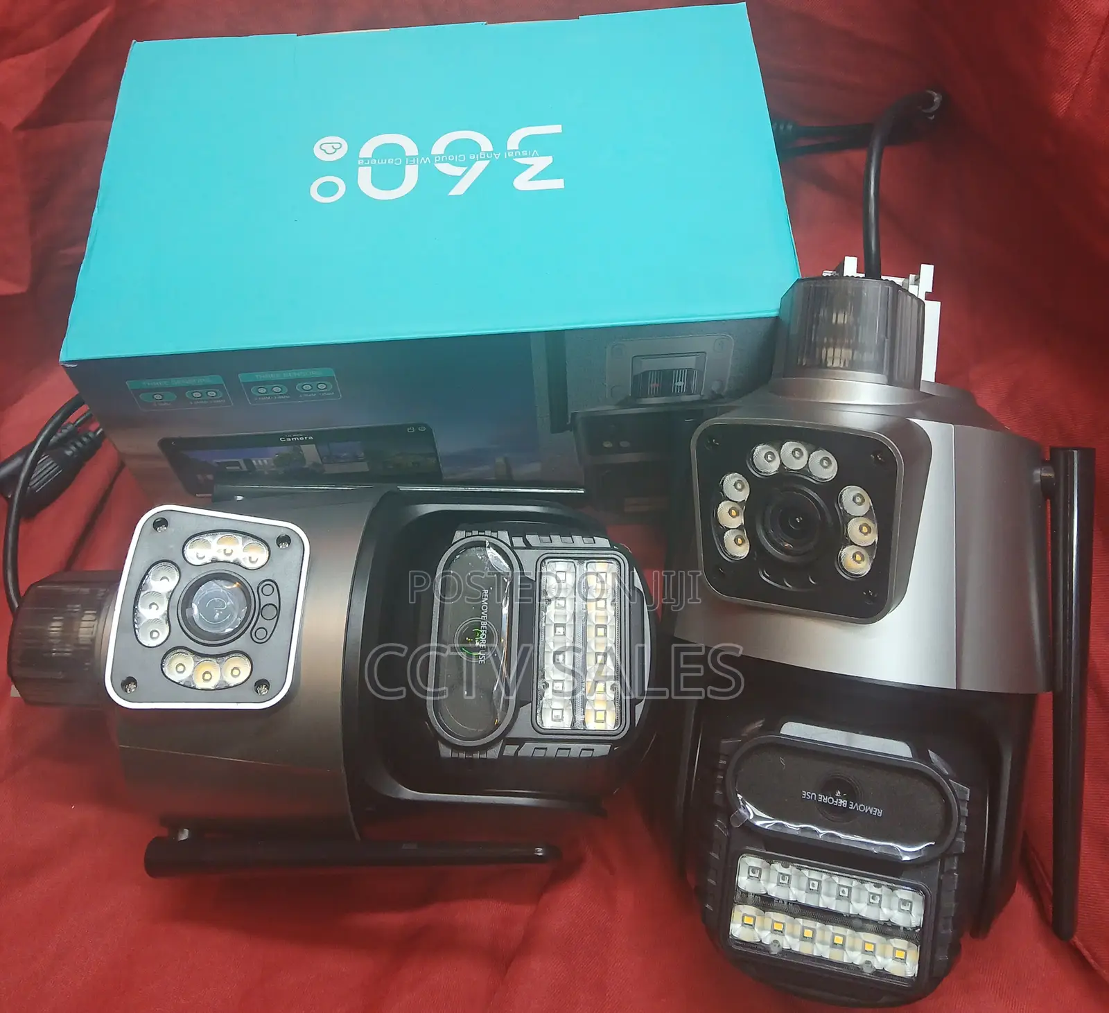 Multiple Illumination Xmd403 Dual Lens 3mp Icsee Wi-Fi Network Camera