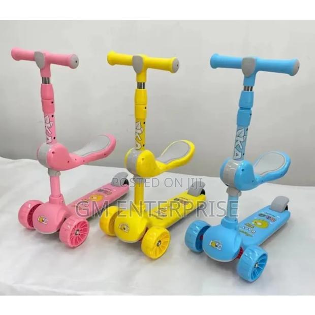 Scooter With a Seat