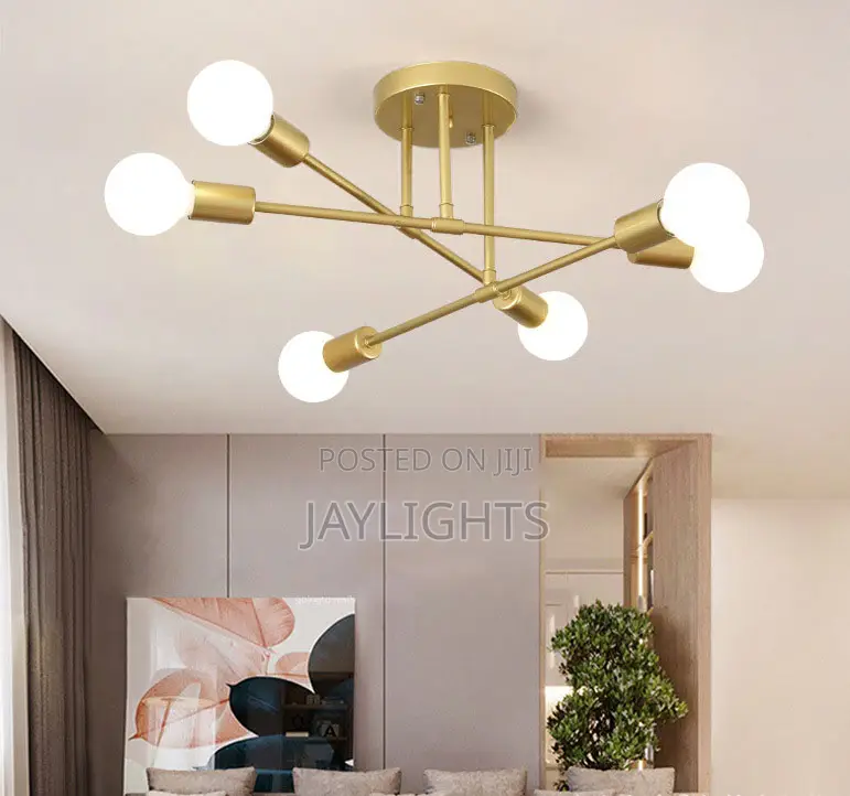 Indoor E27 Multi-Head Chandelier