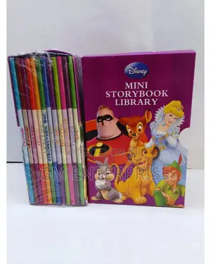 Disney Mini Storybooks 
 (A Set of 12 Books
)