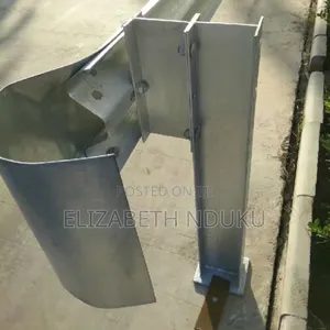 Galvanized Steel Rail Guard End Cap