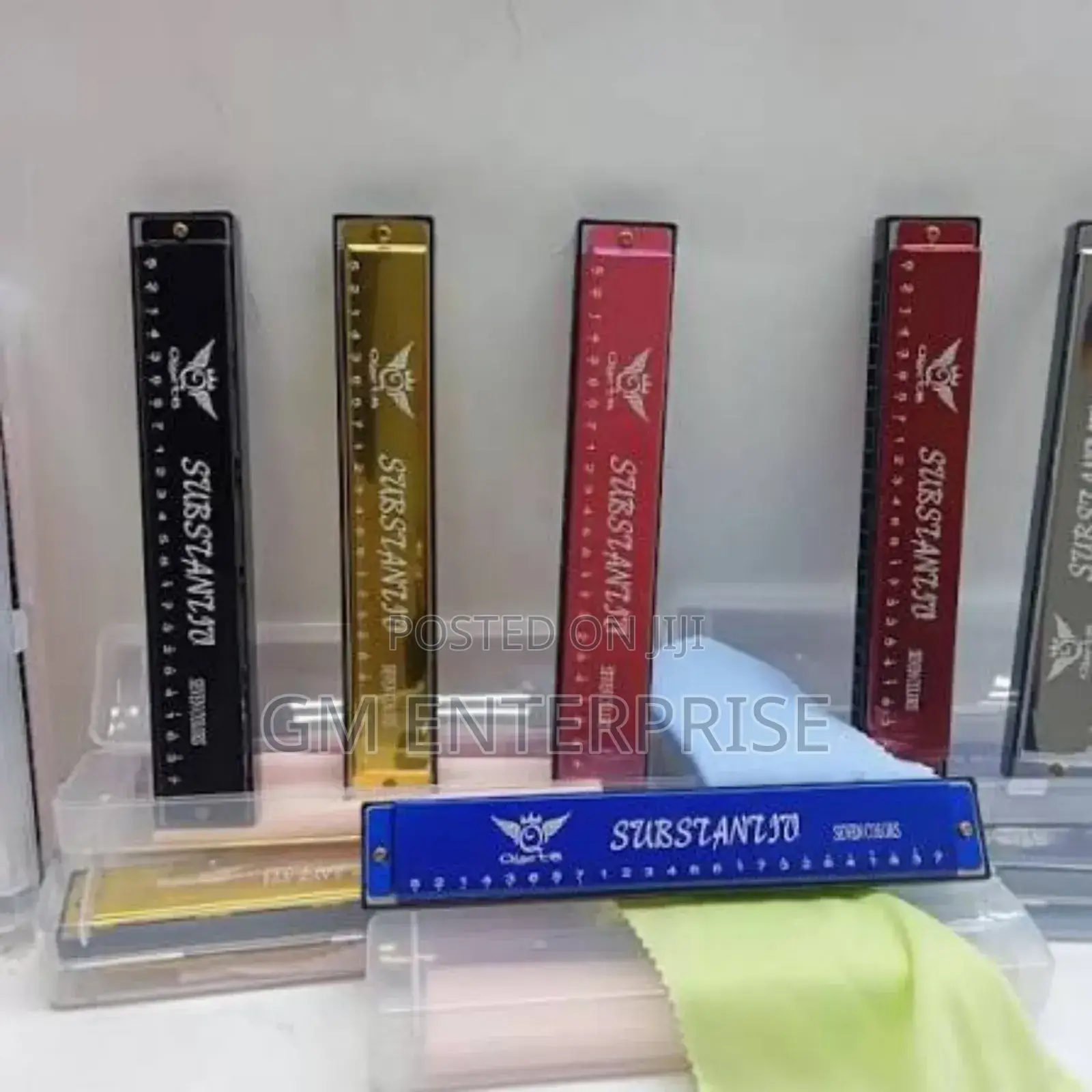 24 Holes Metallic Harmonica
