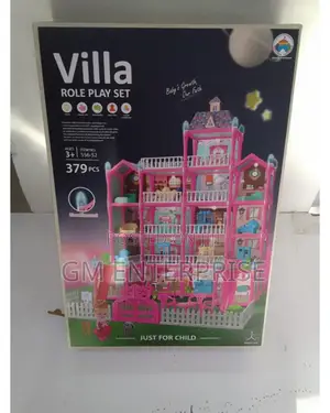 379 Pieces Doll House 
Diy to Assemble