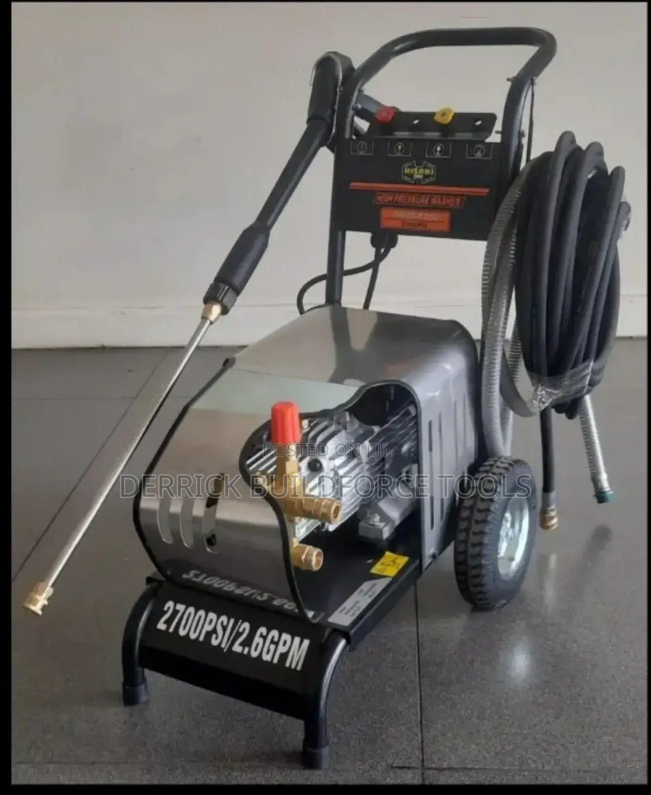 Hisaki Japan 2700psi 3hp Electric Pressure Washer Machine