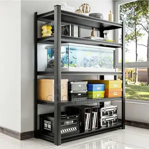 Home Open Rack; Heavy-Duty Steel Tool Storage Rack