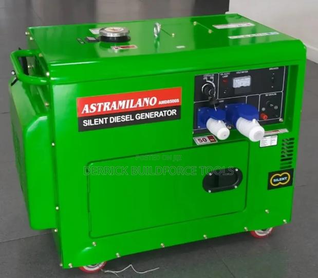 Astramilano 10kva Keystart Silent Diesel Generator - main view