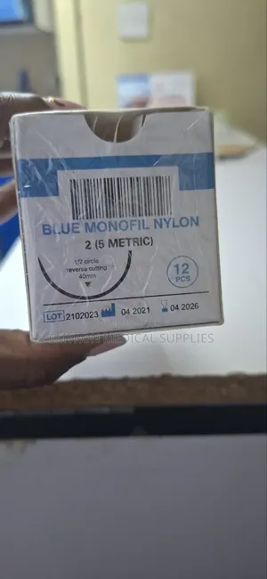 Nylon Suture 2 Reverse Cutting