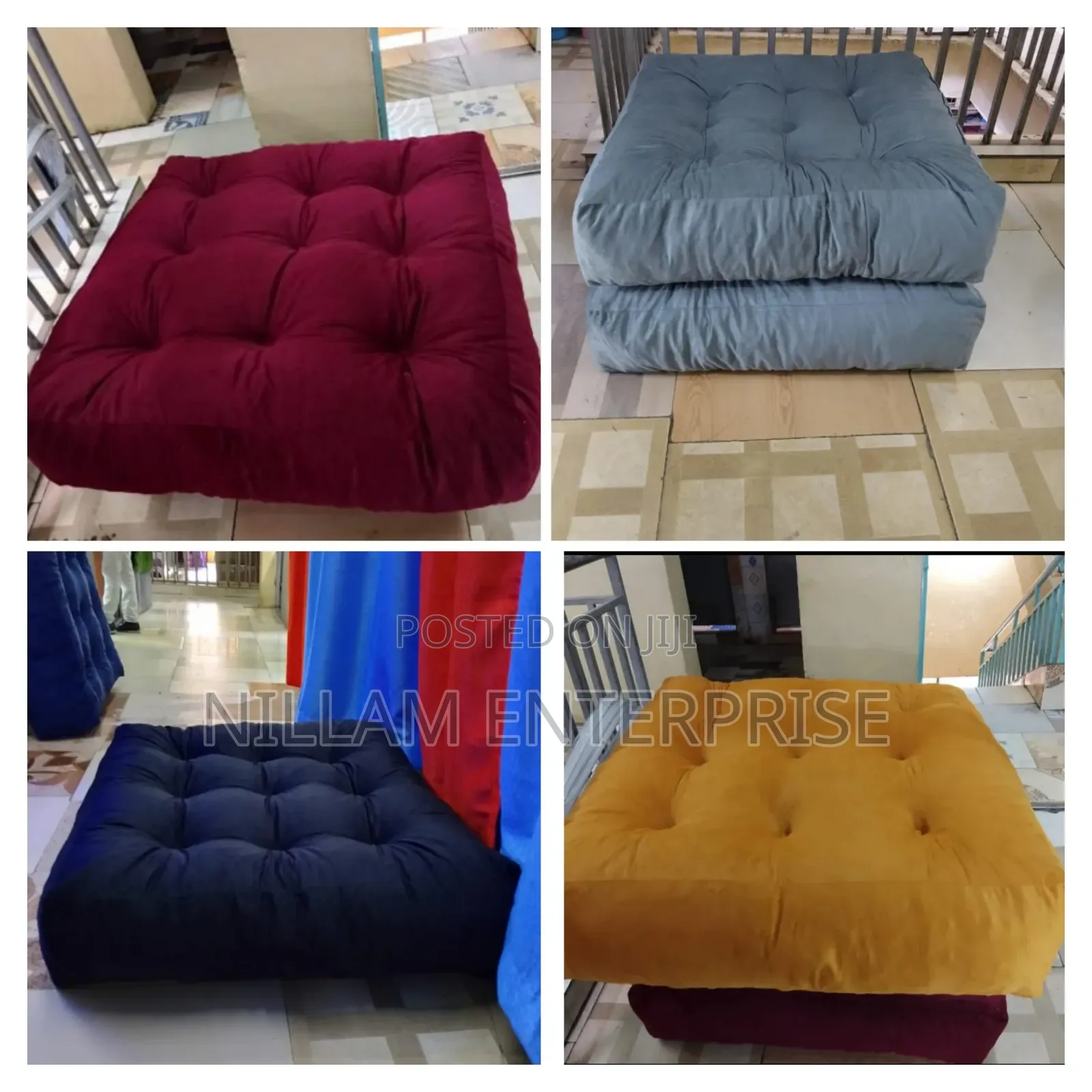  Square Floor Pillows
