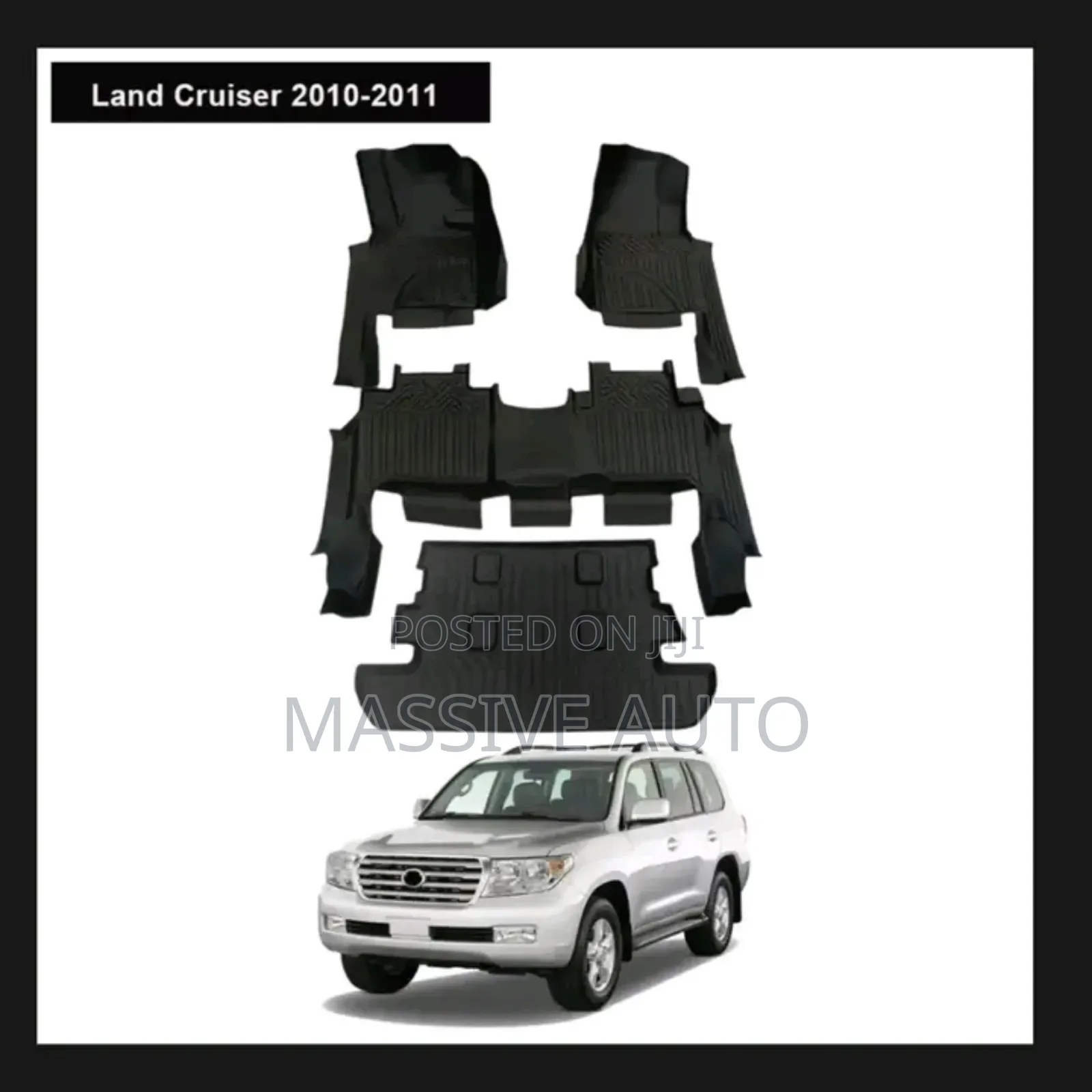 Prado 7d Car Mats/ J120 7 D Floor Mats