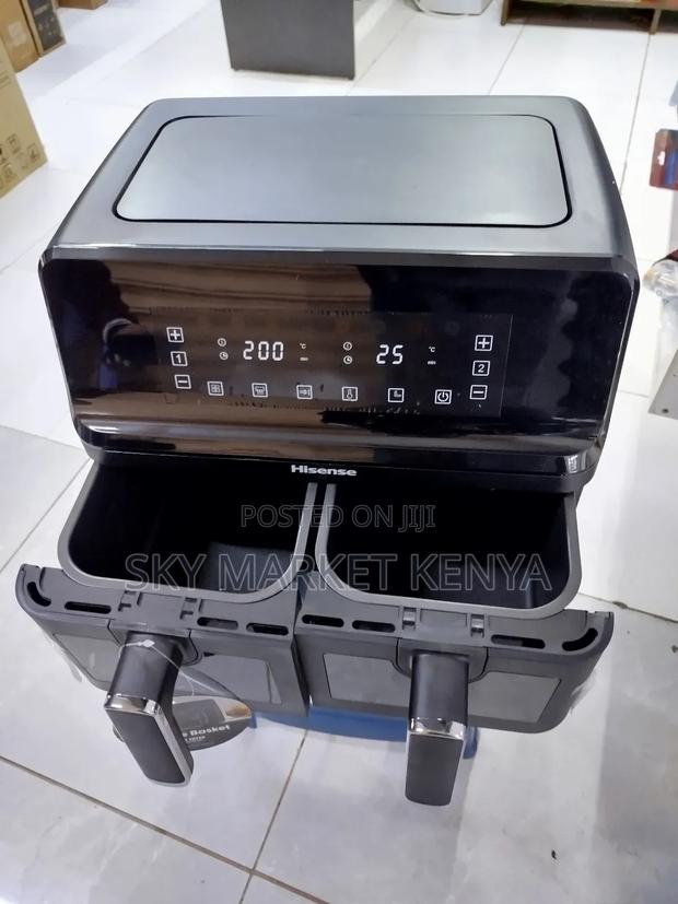 Brand New Hisense Dual Air Fryer 8 Litres - thumbnail 2