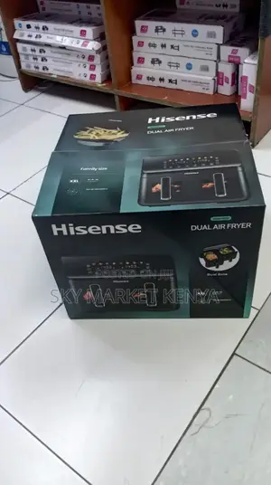 Brand New Hisense Dual Air Fryer 8 Litres