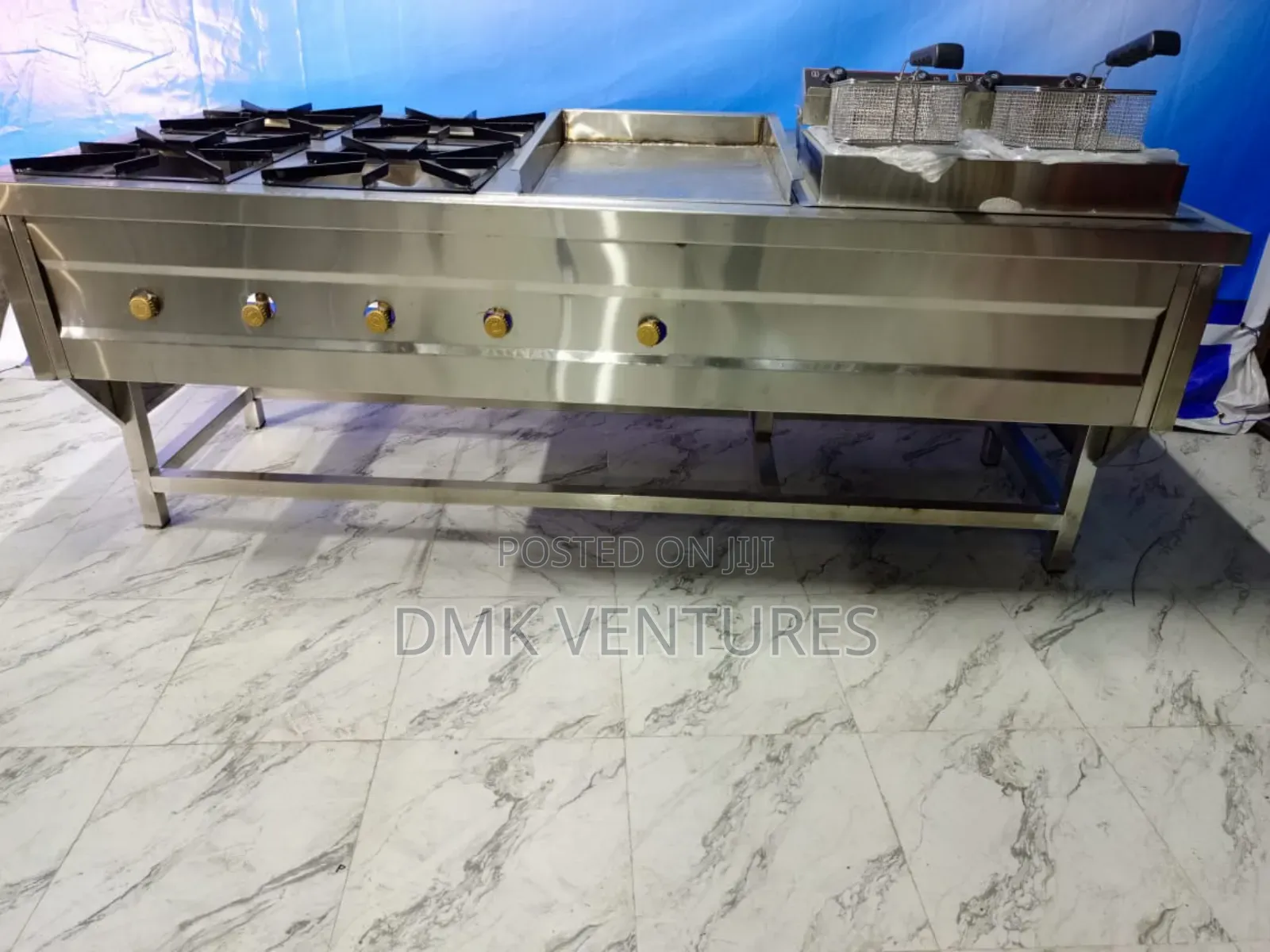 First Class Four Burners Combined Cooker