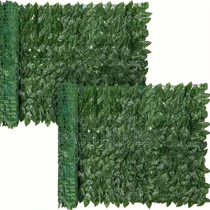 Artificial Dark Green Rollable Privacy Fence