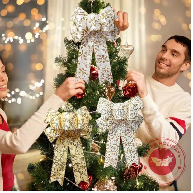 3pcs*Christmas Bowtie Decor Bow Tie*
Size: 24*35*6.3