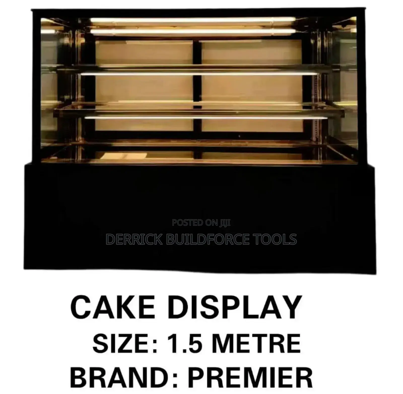 1.5metres Commercial Cake Display