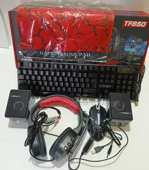 Best Twolf Tf850 5 in 1 Gift Laptop Gaming Teclado Keyboard