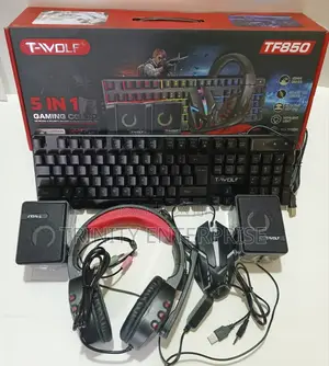 Best Twolf Tf850 5 in 1 Gift Laptop Gaming Teclado Keyboard