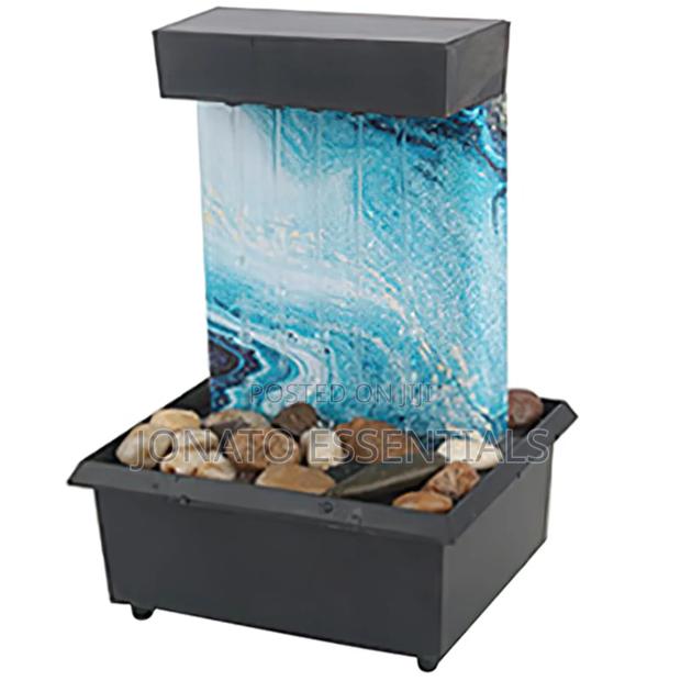 Modern Calming Tabletop Water Fountain for Home Office Decor - thumbnail 2