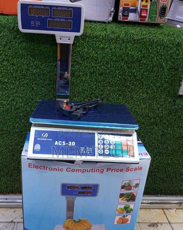 Acs Banana Electronic Computing Scale - main view