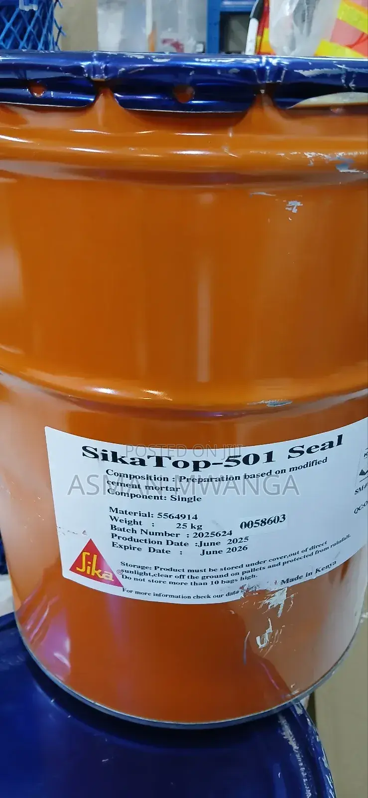 Waterproofing Cement-Masterseal 501